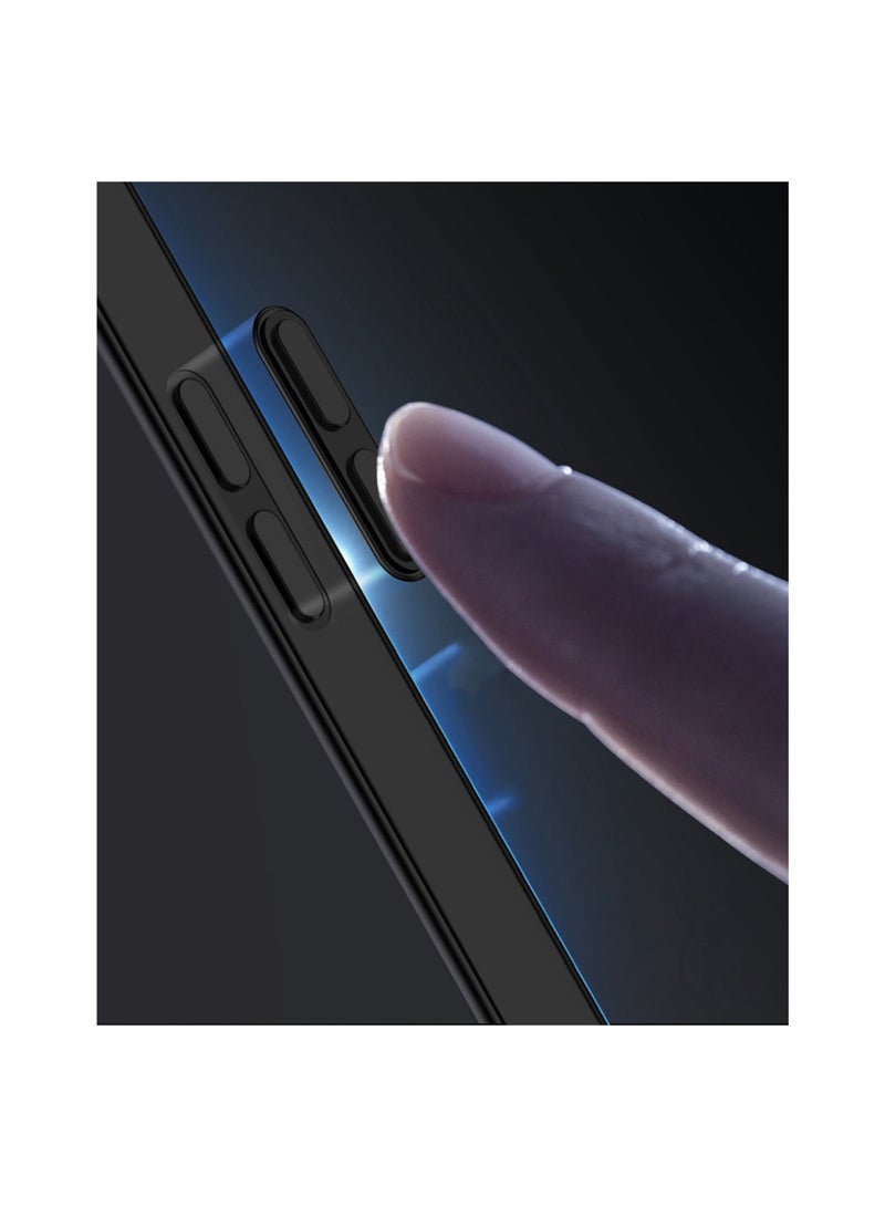 Wtech Apple iPhone 17 Pro Max 5G 2025 Luxury Matte Leather Magnetic MagSafe Wireless Charging Soft Case Cover (MCMPMN) - Black - Image 5